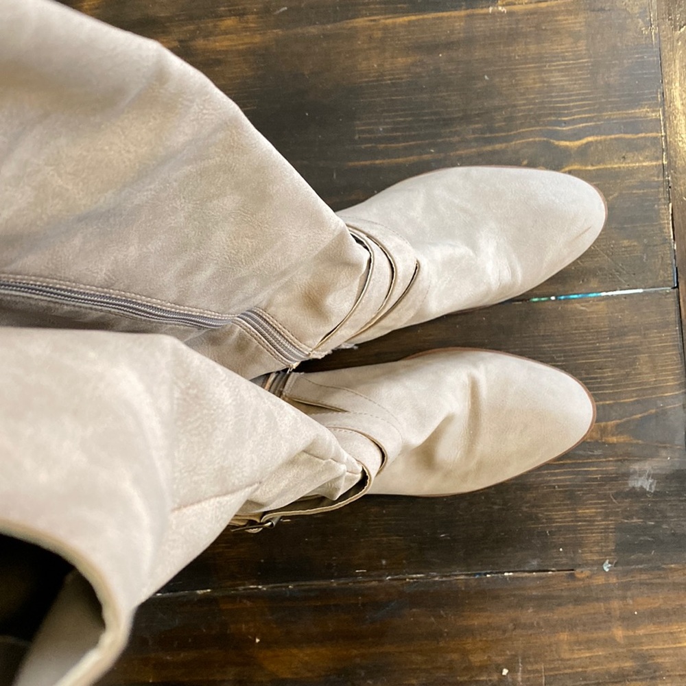 Knee high boots